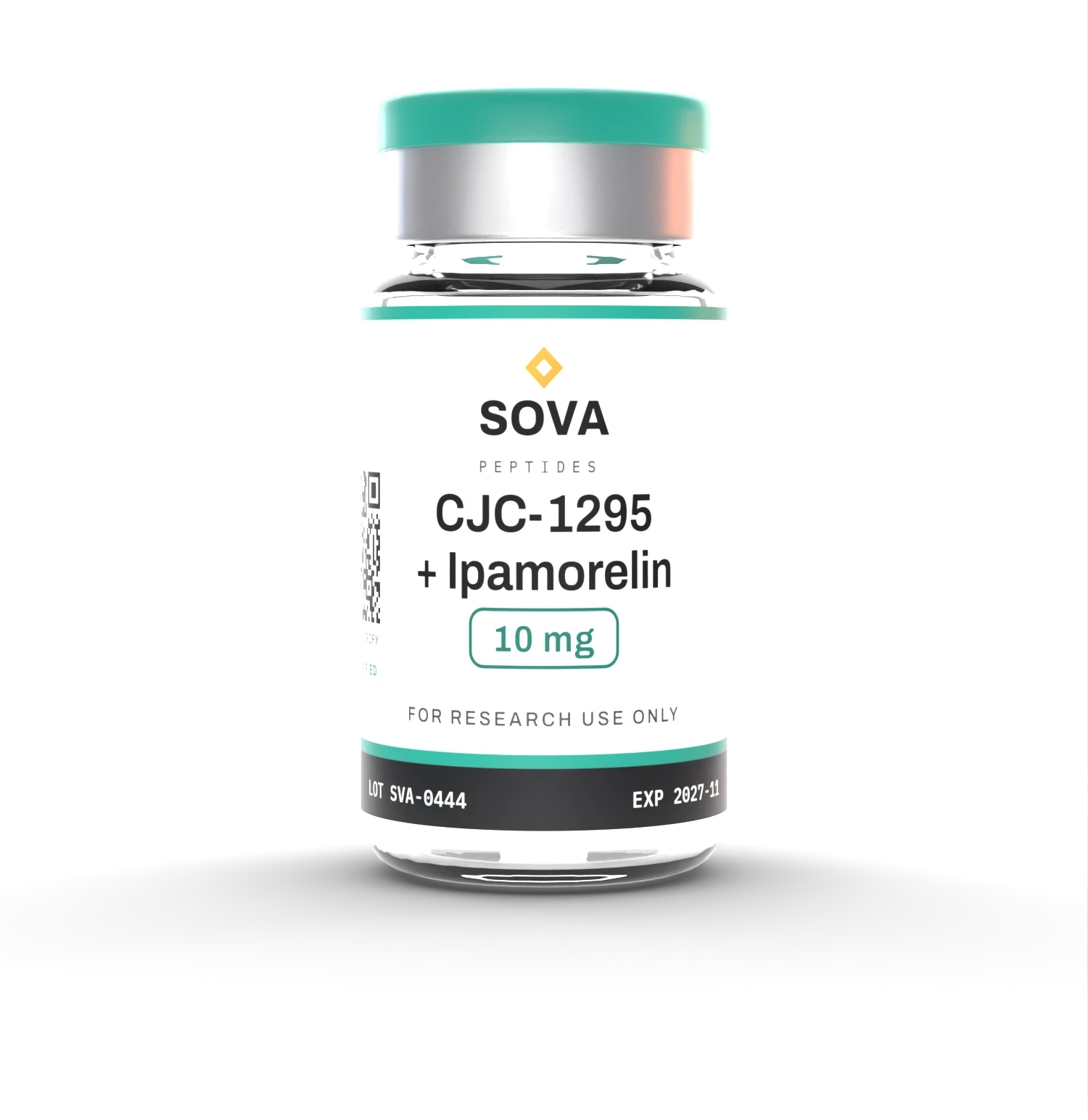 CJC-1295 + Ipamorelin 10mg research vial